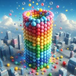 Bubble Tower 3D: dinero ilimitado