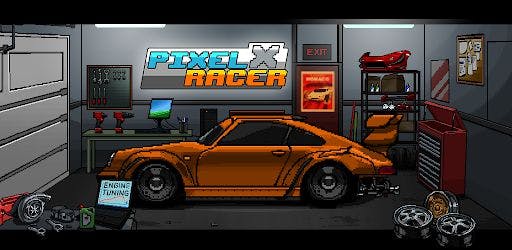 Pixel X Racer: Dinero ilimitado, diamantes