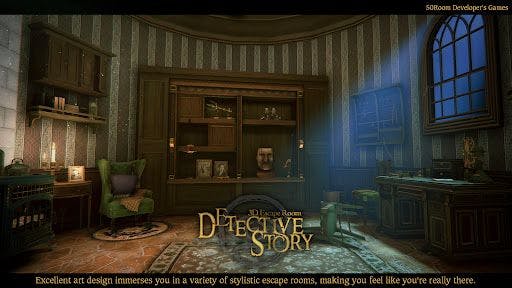 3D Escape Room Detective Story: dinero ilimitado