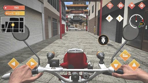 Japan Postman Moto Simulator: dinero ilimitado
